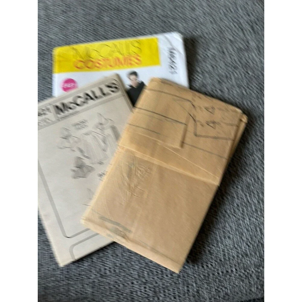 McCalls Costume Sewing Pattern M6421 Robe Cloak Hood Adult Sm Med L